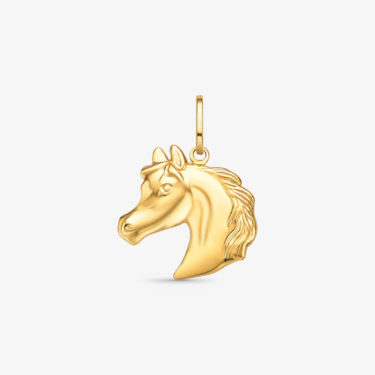Pingente Cavalo em Ouro Amarelo 18K