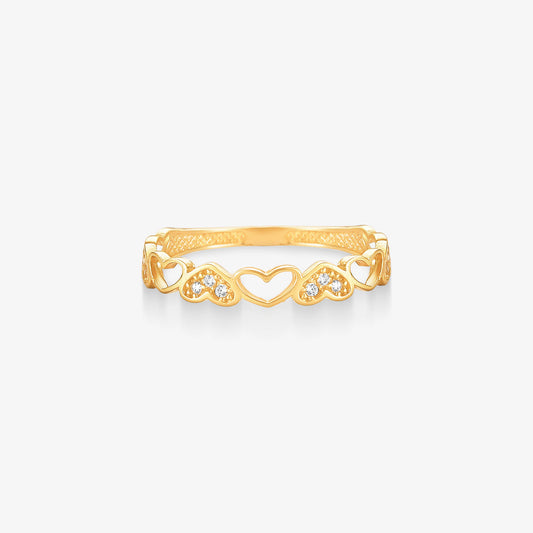 Anel For Love em Ouro Amarelo 18K