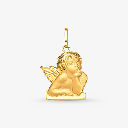 Pingente Anjo em Ouro Amarelo 18K