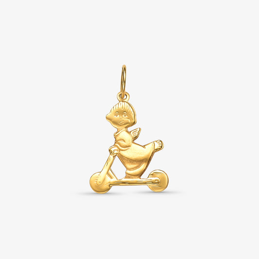 Pingente Anjo em Ouro Amarelo 18K