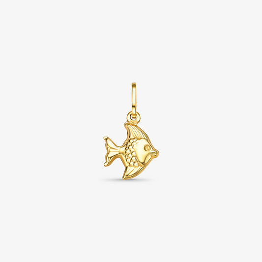 Pingente Peixe em Ouro Amarelo 18K