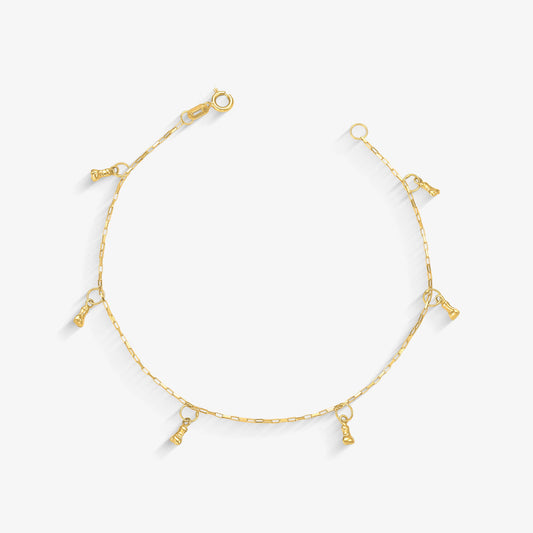 Pulseira Cartier Figa em Ouro Amarelo 18K, 18cm