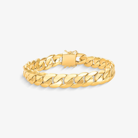 Pulseira Grumet Oca em Ouro Amarelo 18K, 22cm