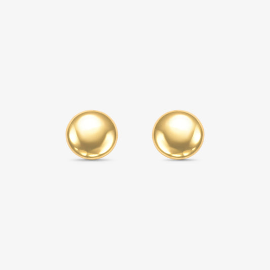 Brinco Lentilha em Ouro Amarelo 18K
