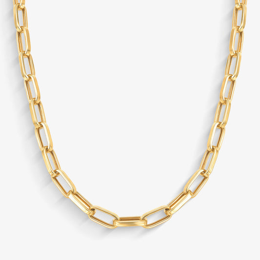 Corrente Cartier Caixa Oca em Ouro Amarelo 18K, 60cm