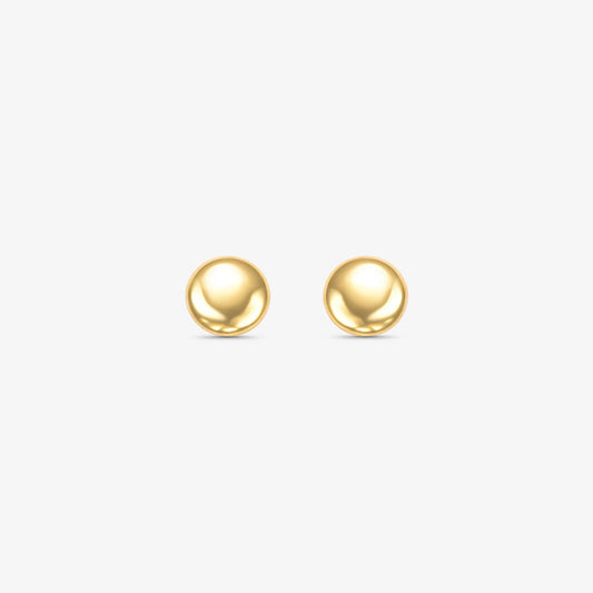 Brinco Lentilha em Ouro Amarelo 18K