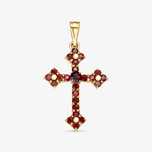 Pingente Rubilitas Naturais em Ouro Amarelo 18K