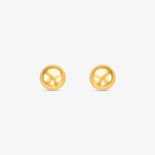 Brinco Bola em Ouro Amarelo 18K, 8.5mm