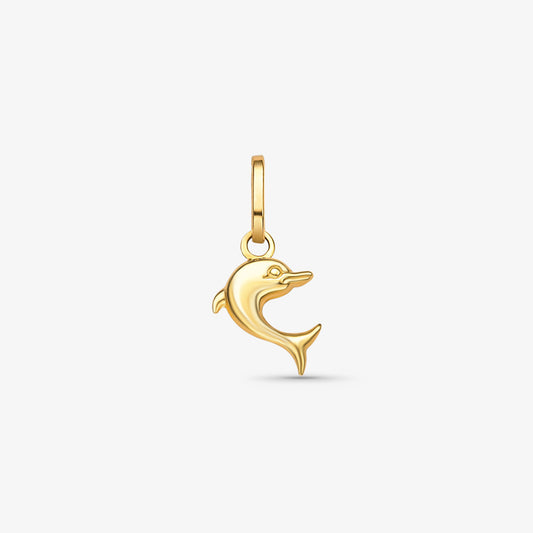 Pingente Golfinho I em Ouro Amarelo 18K