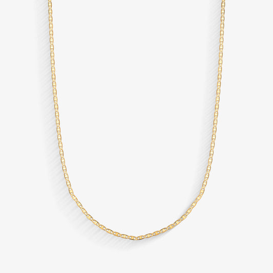 Corrente Piastrine em Ouro Amarelo 18K, 40cm