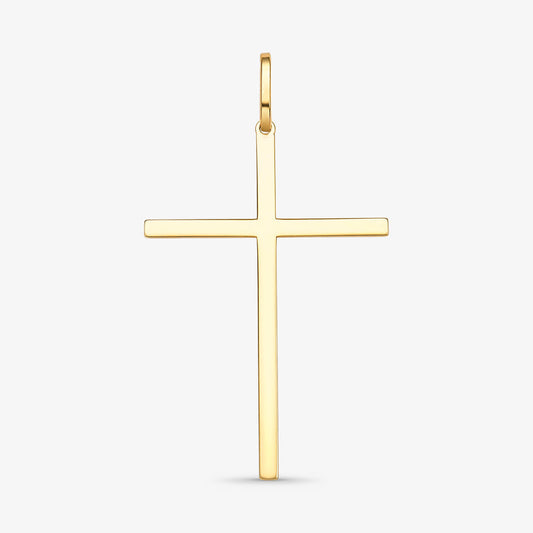 Pingente Cruz Chapada Grande em Ouro Amarelo 18K