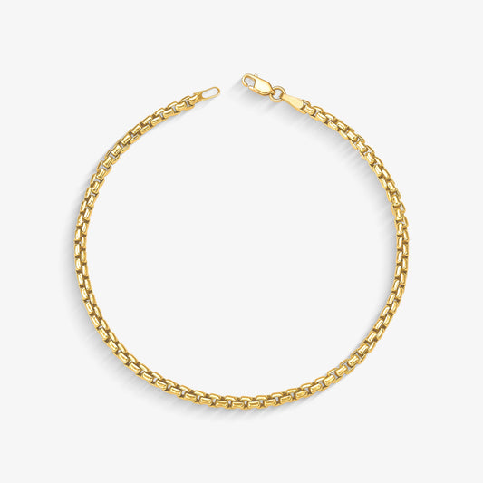 Pulseira Milano em Ouro Amarelo 18K, 21cm
