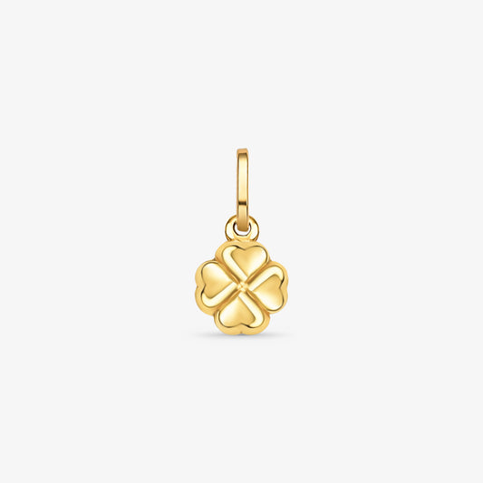 Pingente Mini Trevo em Ouro Amarelo 18K