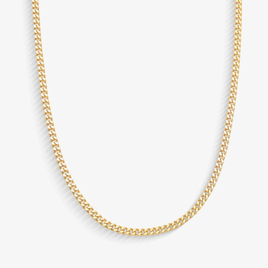 Corrente Grumet Maciça em Ouro Amarelo 18K, 70cm