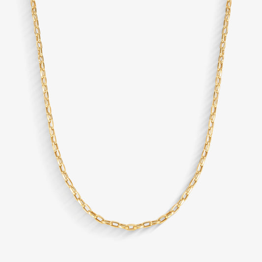 Corrente Cartier Caixa Oca em Ouro Amarelo 18K, 60cm