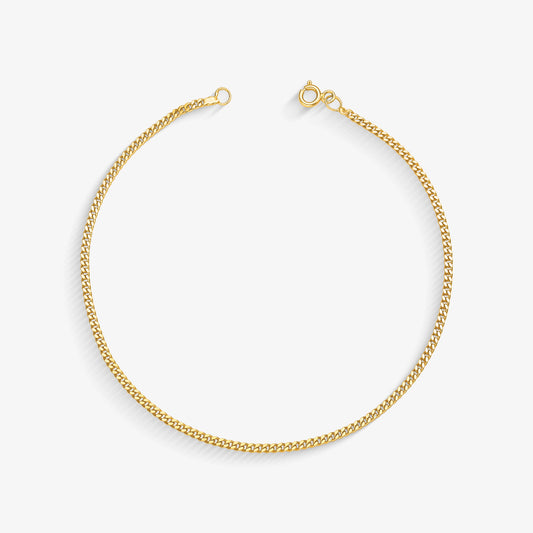 Pulseira Grumet em Ouro Amarelo 18K, 20,5cm
