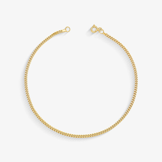 Pulseira Grumet em Ouro Amarelo 18K, 20,5cm