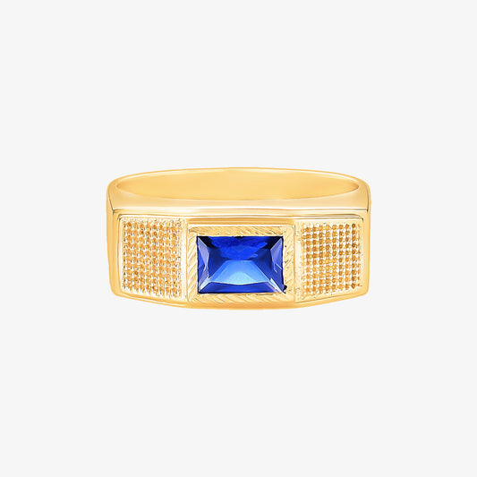 Anel Reino em Ouro Amarelo 18K