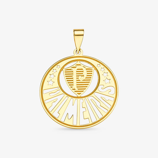 Pingente Palmeiras em Ouro Amarelo 18K