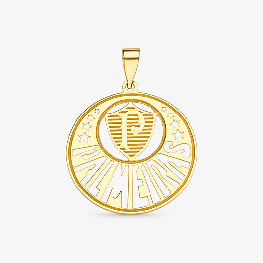 Pingente Palmeiras em Ouro Amarelo 18K