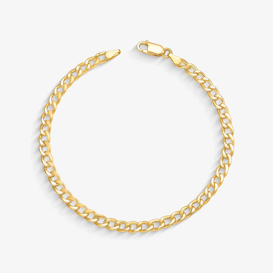 Pulseira Grumet em Ouro Amarelo 18K, 20cm