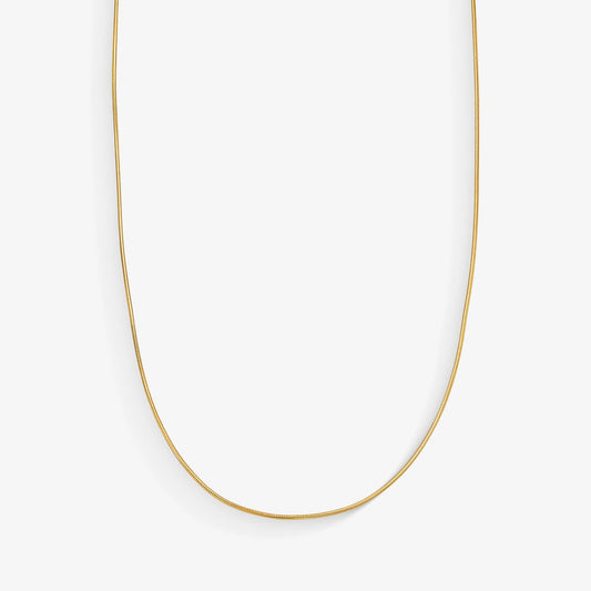 Corrente Rabo de Rato em Ouro Amarelo 18K, 40cm