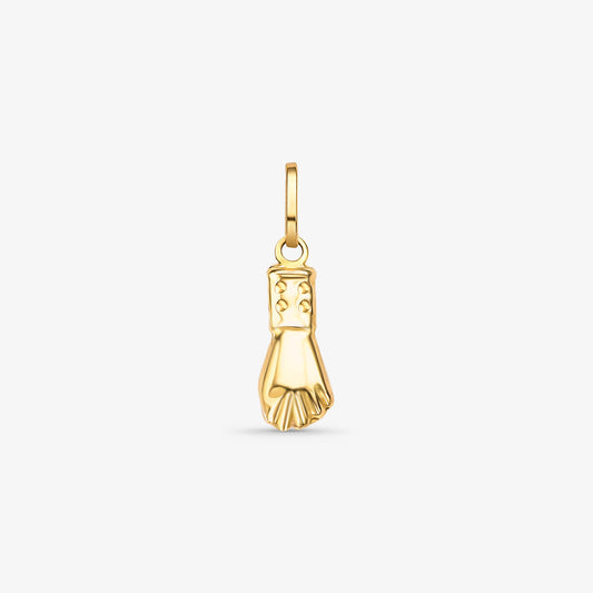 Pingente Figa II em Ouro Amarelo 18K