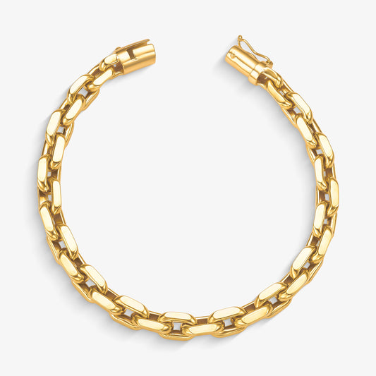 Pulseira Cartier Cadeado em Ouro Amarelo 18K, 22cm