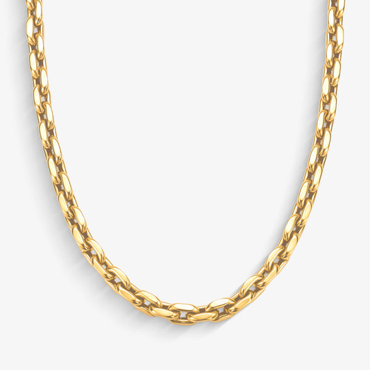 Corrente Cartier Cadeado em Ouro Amarelo 18K 7,0cm