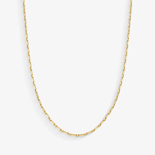 Corrente Cartier Cadeado 1x1 em Ouro Amarelo 18K, 70cm