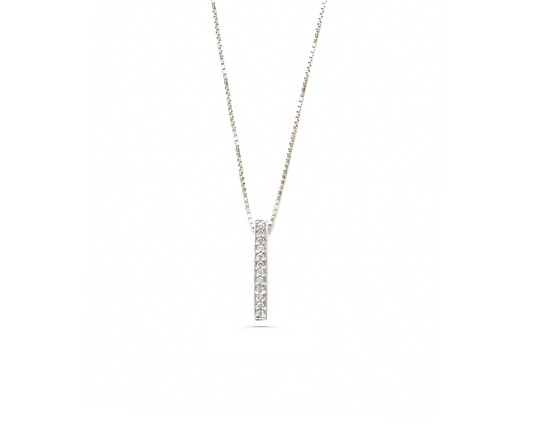 Gargantilha Arpege com Diamantes em Ouro Branco 18K