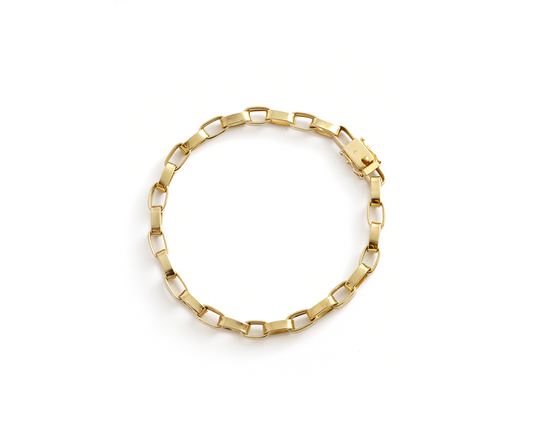 PULSEIRA CARTIER CADEADO OCA 22CM OURO AMARELO 18K 750