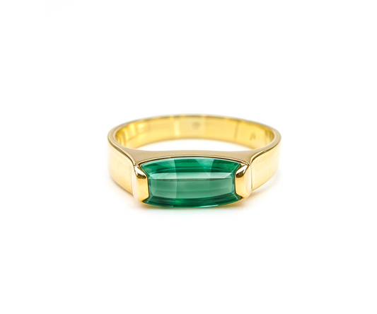 ANEL 1 TURMALINA NATURAL 2.50G OURO AMARELO18K750