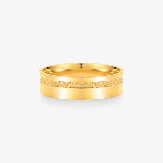 Aliança Comfort em Ouro Amarelo 18K, 5,80mm