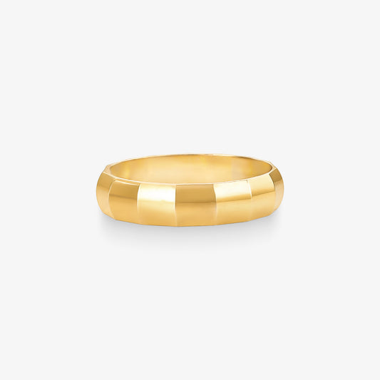 Aliança Eterno Reta em Ouro Amarelo 18K, 4,50mm