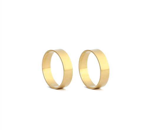 Aliança RT Tradicional em Ouro 18K, 5mm