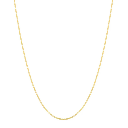 Corrente Piastrine 60cm em Ouro amarelo 18K