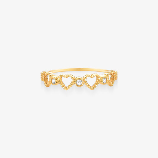 Anel For Love em Ouro Amarelo 18K