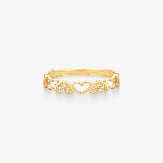 Anel For Love em Ouro Amarelo 18K
