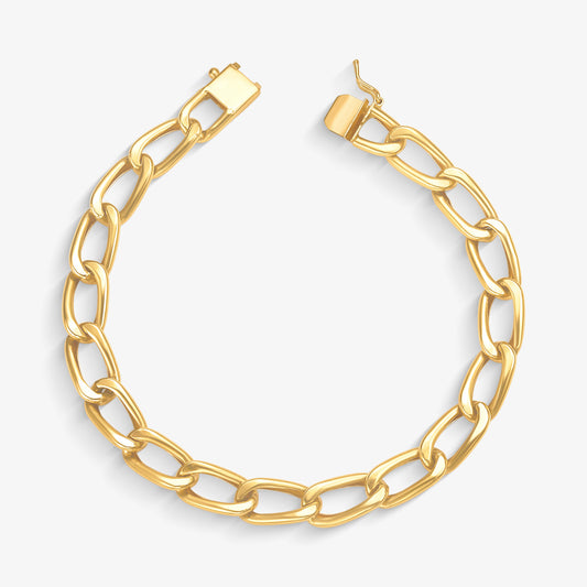 Pulseira Grumet em Ouro Amarelo 18K
