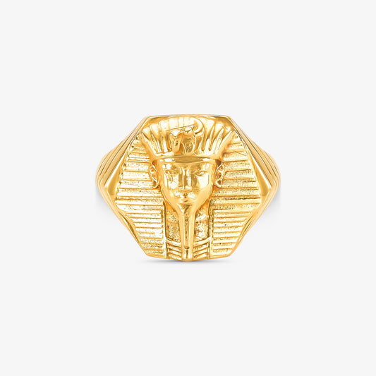 Anel Esfinge em Ouro Amarelo 18K