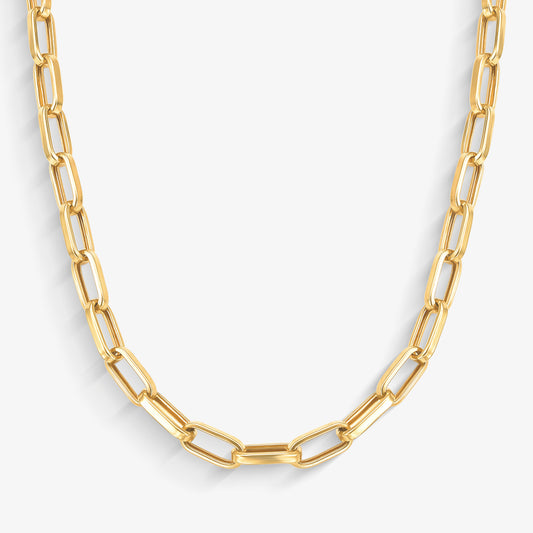 Corrente Cartier Caixa Oca em Ouro Amarelo 18K, 60cm