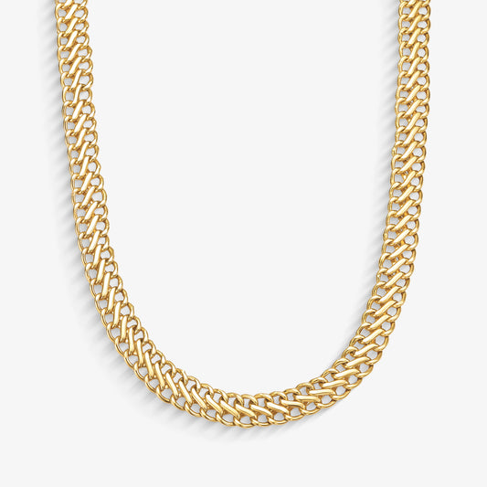 Corrente Lacraia Oca em Ouro Amarelo 18K, 71cm