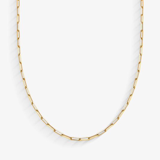 Corrente Cartier Caixa Fina 50cm em Ouro Amarelo 18K