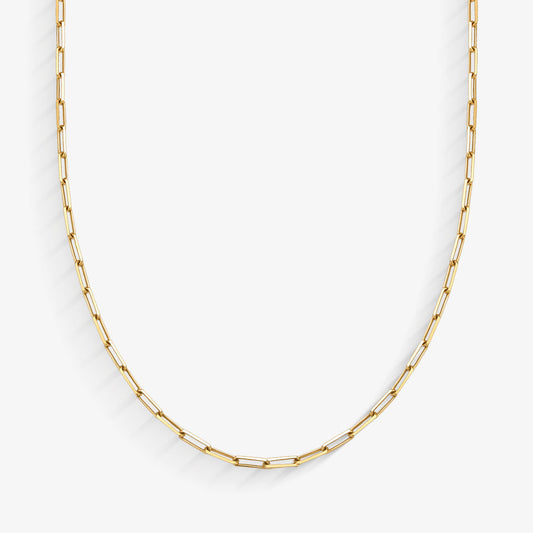 Corrente Cartier Caixa Fina 50cm em Ouro Amarelo 18K