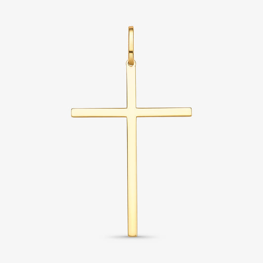 Pingente Cruz Chapada Grande em Ouro Amarelo 18K