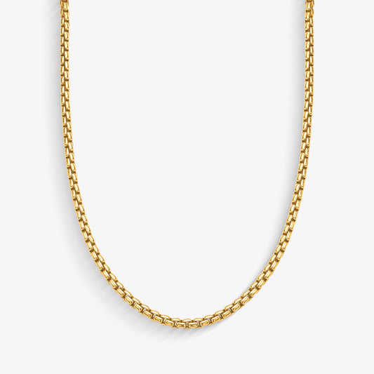 Corrente Milano em Ouro Amarelo 18K, 50cm