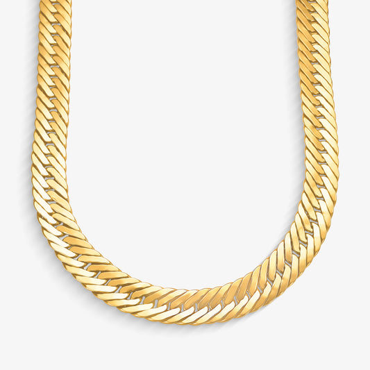 Corrente Grumet Dupla Oca em Ouro Amarelo 18K, 70cm