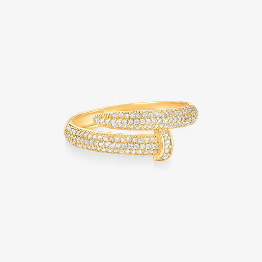 Anel Prego em Ouro Amarelo 18K