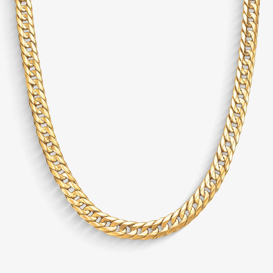 Corrente Grumet Oca Valeta em Ouro Amarelo 18K, 60cm